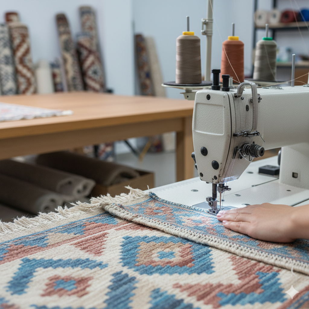 Overlok İşlemi: Halı Kenarlarınızı Nasıl Korursunuz?